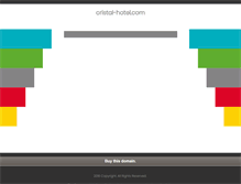 Tablet Screenshot of cristal-hotel.com